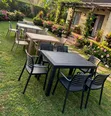 Plastic Dining Table and 4 Chairs - 2