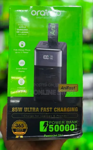 Oraimo PowerJet 501 50,000mAh 85W Power Bank