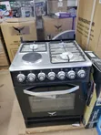 Sony 60x60 Gas Cooker - 3 Gas Burners, 1 Hot Plate, Self-Ignition - 3