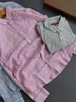 Long Sleeve Linen Dress Shirts - 3