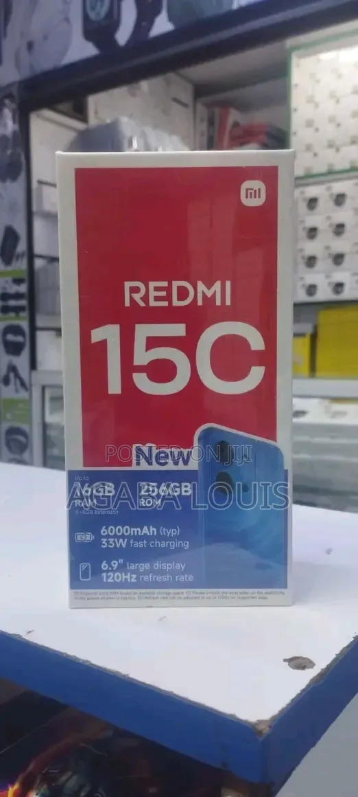 New Xiaomi Redmi 15C 4G 128GB Gray - 1
