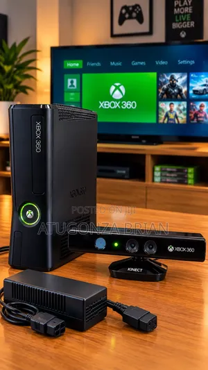 Xbox 360 with Kinect Sensor