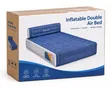 Brand New Double Air Bed with Headboard & Pump - 1