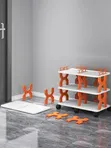 6-Tier Multi-Functional Mobile Shoe Storage Organizer - 4