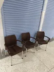 Aluminium Stand Plastic Chairs - 1