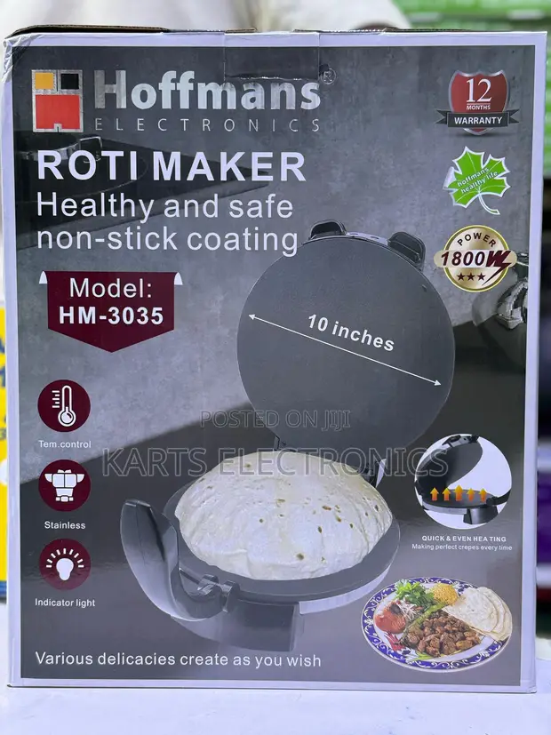 Hoffmans Roti/Chapatti Maker HM-3035 - 1