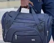 Arctic Hunter London Travel Bag - Black/Navy Blue - 2