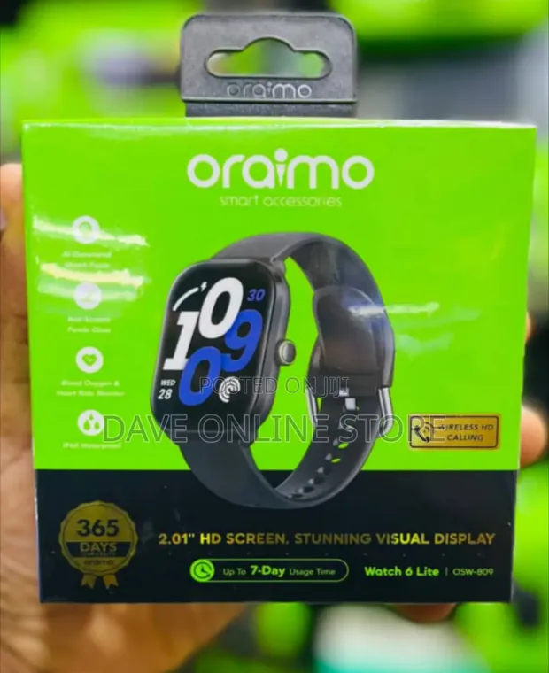 Oraimo Watch 6 Lite (OSW-809) Smartwatch - 1
