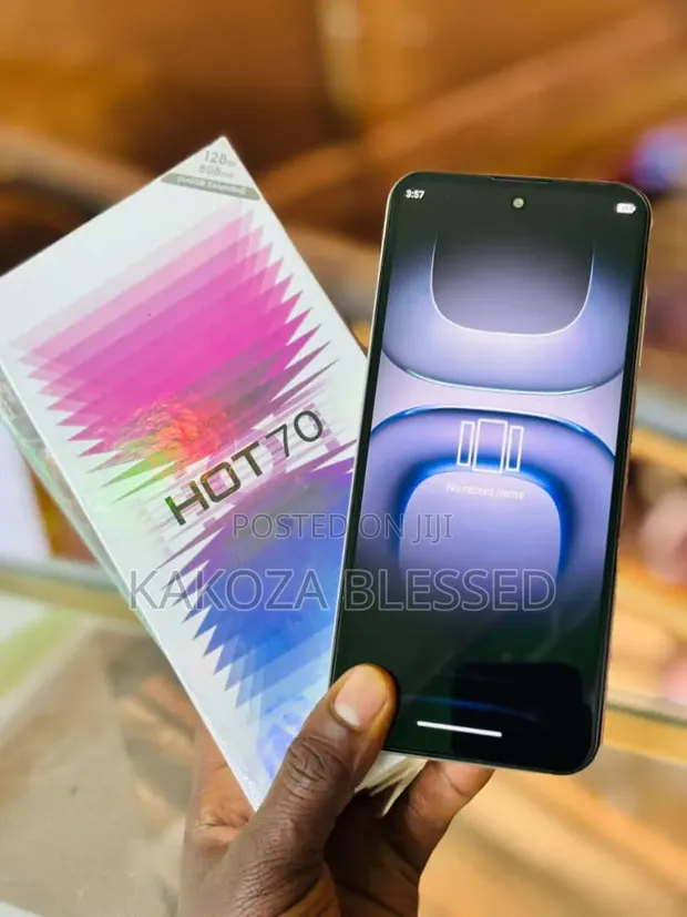 New Infinix Hot 70 128GB Gray - 1