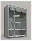 Portable Closet Wardrobe - Gray - 1