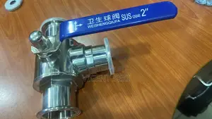Brand New Stainless Steel Tri-Clamp Ball Valve