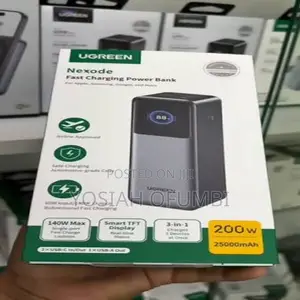 UGREEN PB722 25000mAh 200W Laptop Power Bank - Black