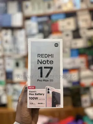 New Xiaomi Redmi Note 17 Pro Max 256GB Black