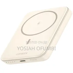 UGREEN PB561 MagFlow 10000mAh Magnetic Wireless Power Bank (20W) - Beige