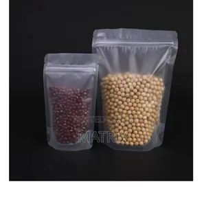 Transparent Ziplock Storage Bags (Set of 50)