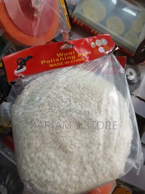 7-Inch Wool Polishing and Buffing Pad
