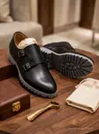 Timberland Men's Monk Strap Oxford Shoes - 1