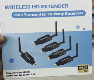Wireless HD Extender Kit (1 Tx to 4 Rx) - 1080p