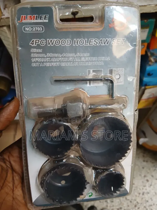 Carbon Steel Hole Saw Kit 5pc Set - 1