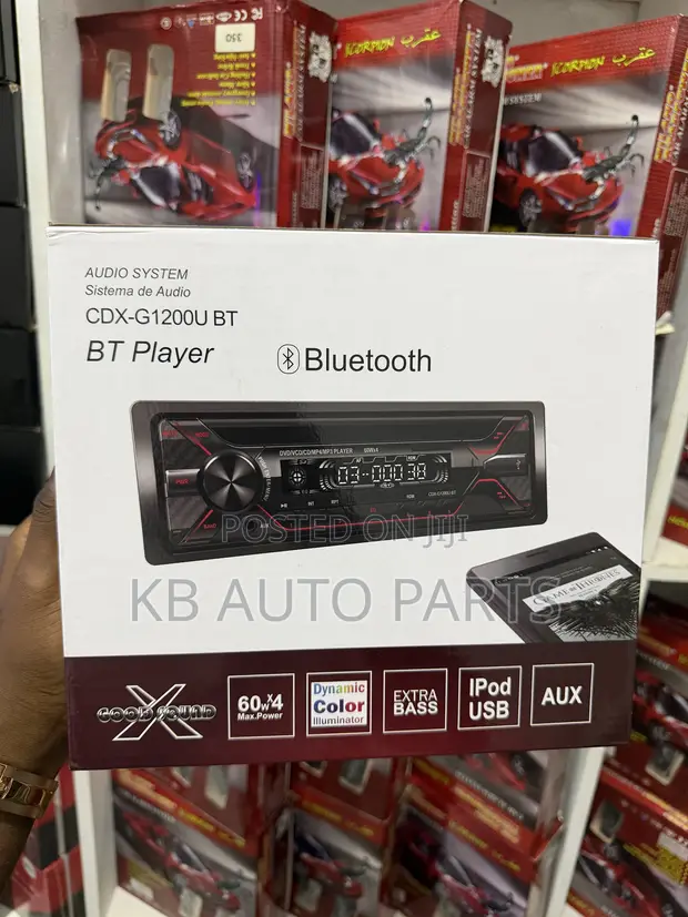 Single Din Car Stereo DVD USB SD Bluetooth - 1