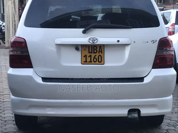 Toyota Kluger 2008 White - 1