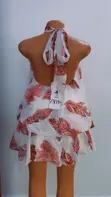Zara Wears Women's White Silk Kaftan Dress - 1