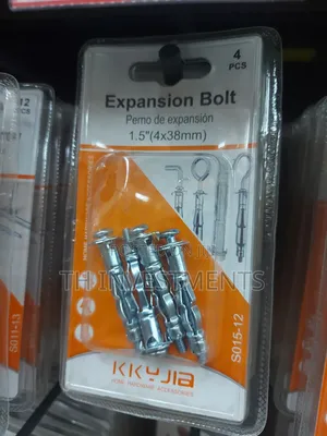 4pcs Expansion Bolts 1.5" (4x38mm)