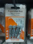 4pcs Expansion Bolts 1.5" (4x38mm) - 3