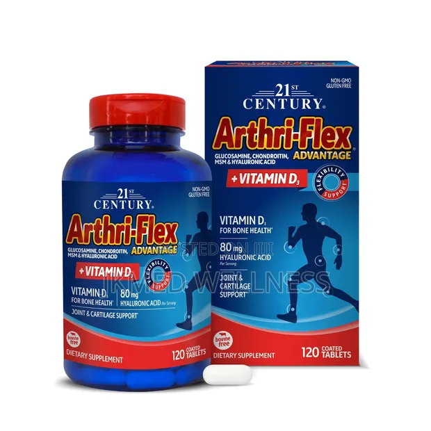 Arthrifex Advantage + Vitamin D3 Tablets (120 Count) - 1
