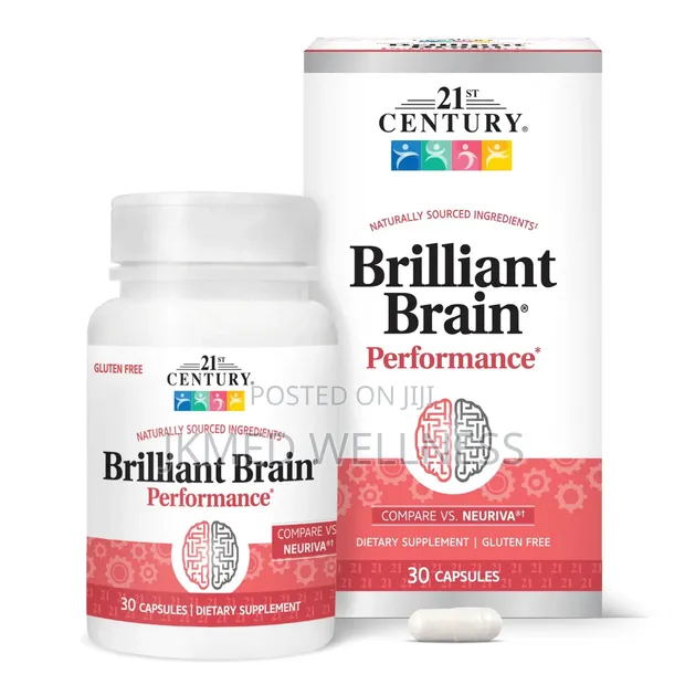 21st Century Brilliant Brain 30 Capsules - 1