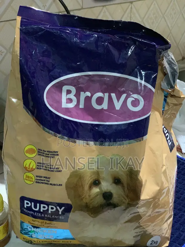 Bravo Puppy Feed - Chicken & Rice - 1