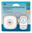 RL-5990 Wireless Remote Control Doorbell with USB Port - 1