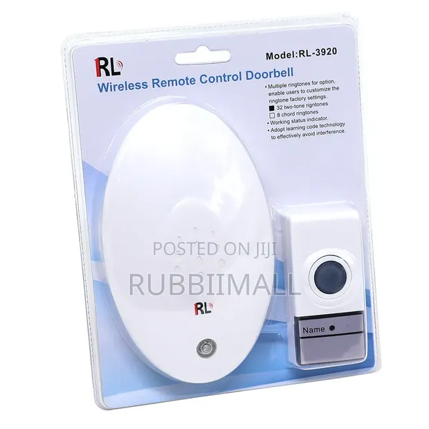 RL-3920 Wireless Remote Control Doorbell Kit - 1