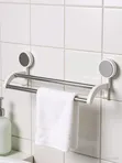 Traceless Double Towel Rack - 2