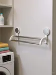 Traceless Double Towel Rack - 3