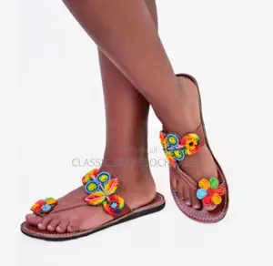 Beautiful Beaded Sandals - Size 41
