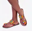 Beautiful Beaded Sandals - Size 41 - 1