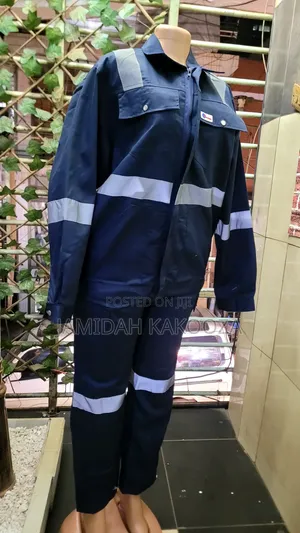 Company Work Shirt and Trousers with Reflectors