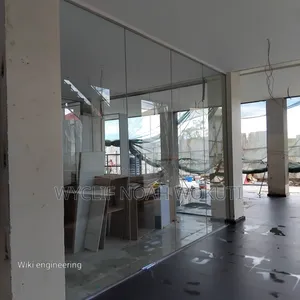 Frameless Office Partition - Aluminum Profiles