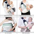 Ergonomic Multifunctional Baby Sling Carrier 2 in 1 - 2