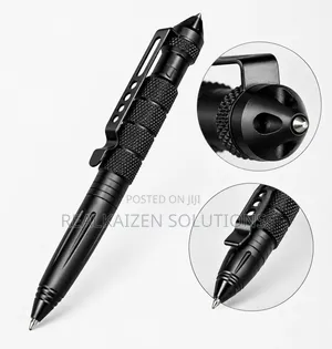 Tactical Metal Ballpoint Pen with Tungsten Steel Glass Breaker