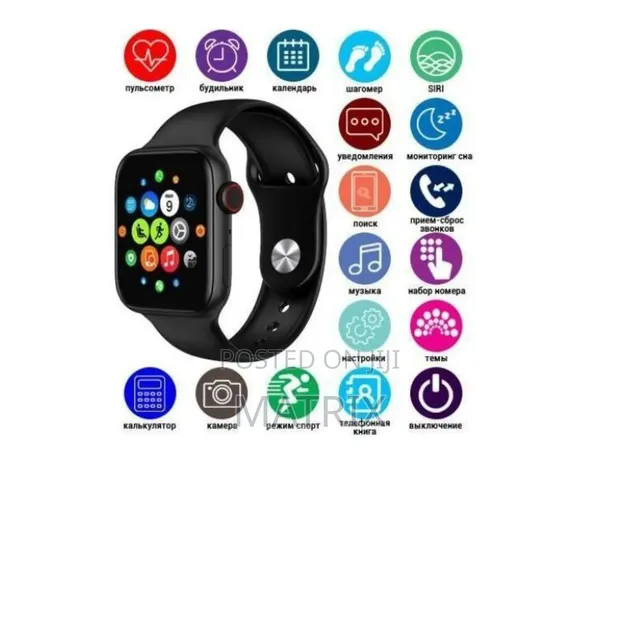 Smartwatch Bluetooth Fitness Tracker with Heart Rate Monitor - 1