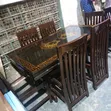 Six Seater Dining Table - Wood-Mode - 1