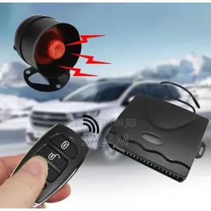 Car Alarm System Anti-Theft Secure Portable - Black