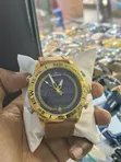 Naviforce Brown Leather Strap Watch - 4