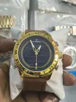 Naviforce Brown Leather Strap Watch - 5