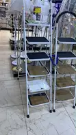 Total 6-Step Foldable Aluminium Ladder - 2