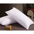 Pair of White Fibre Pillows - 1