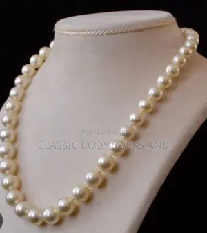 Elegant Double Strand Pearl Necklace