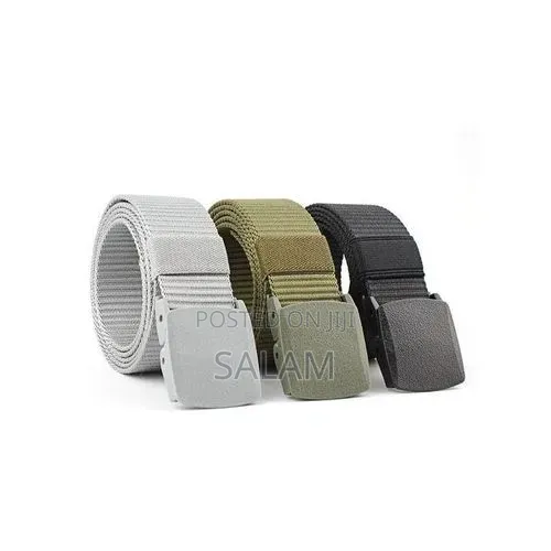 Men's Outdoor Sports Nylon Canvas Belt - Multicolor - 1